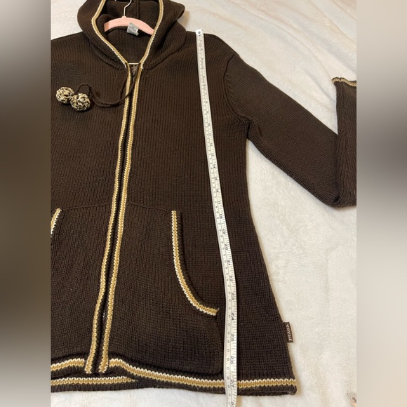 PRANA / Embroidered / Zip Up Sweater Hoodie / Womens / Size Large - Picture 7 of 9